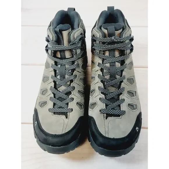 Oboz Sawtooth X Mid B-Dry Waterproof Men's Hiking Boots Size 7.5 Charcoal NEW - Picture 6 of 16